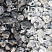 Kamenclub.ru: Щебень галтованный черный (мрамор) фр.20-40 мм.  купить в Волжском мрамор черный с белыми прожилками мрамор окатанный округлый 15000 руб/т   фото КАМЕНЬ КЛУБ