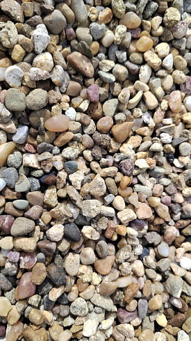 Kamenclub.ru: Галька окат (серо-желтая) фр.5-10 мм. купить  в Волжском галька речная рыжий, желтый, рыжий, серо-желтый речная окатанная галька декоративная 5000 руб/т   фото КАМЕНЬ КЛУБ