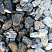 Kamenclub.ru: Щебень галтованный черный (мрамор) фр. 50-100 мм.  купить в Волжском мрамор черный с белыми прожилками щебень ландшафтный мраморный 15000 руб/т   фото КАМЕНЬ КЛУБ