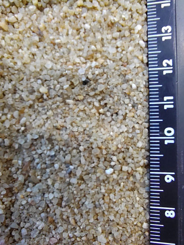 Кварцевый песок для пескоструйных работ фр. 0,8-1,6 мм.  купить в Волжском фото Камень Клуб