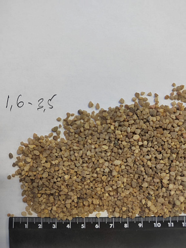 Кварцевый песок сухой фракцинированный фр. 1,6-4 мм.  купить в Волжском фото Камень Клуб