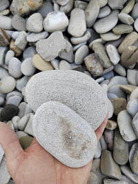 Галька черноморская фр. 50-100 мм.  купить в Волжском фото Камень Клуб