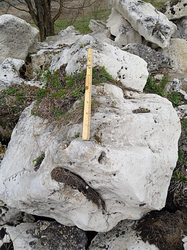 Kamenclub.ru: Выветренный известняк (степной) фр. 500-1500 мм.  купить в Волжском    10000 руб/т   фото КАМЕНЬ КЛУБ