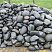 Kamenclub.ru: Темно-серый валунчик фр.100-300 мм.  купить в Волжском крупный природный камень серый, темно-серый, светло-серый речная галька большого размера окатанная 4500 руб/т   фото КАМЕНЬ КЛУБ