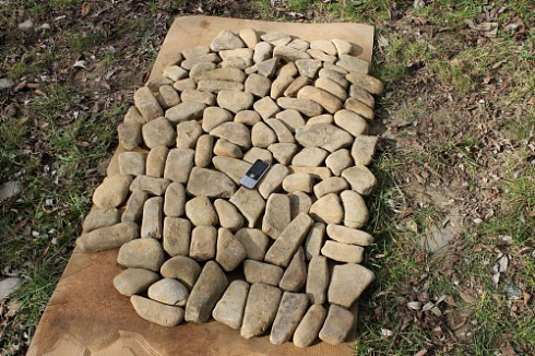 Kamenclub.ru: Песчаник брусчатка  купить в Волжском    5 500 руб/т   фото КАМЕНЬ КЛУБ