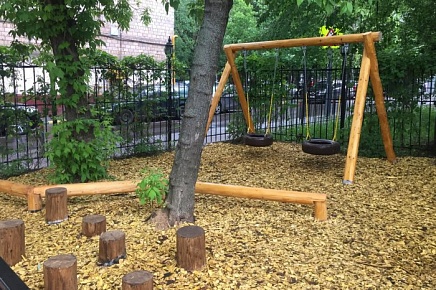 Как рассчитать сколько надо гальки или каменной крошки для детской или спортивной площадки  