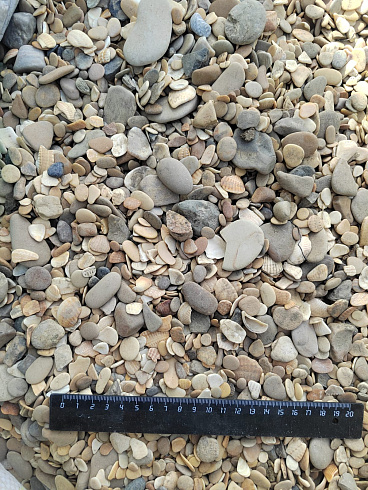 фото Галька каспийская фр. 10-20 мм. в интернет-портале КАМЕНЬ КЛУБ