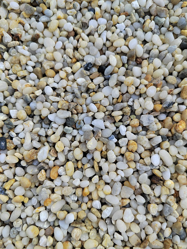 фото Галька крымская жемчужная фр. 3-5 мм. купить в Волжском  в интернет-портале КАМЕНЬ КЛУБ