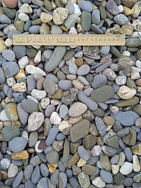 Галька крымская прибрежная фр. 20-40 мм.  купить в Волжском фото Камень Клуб