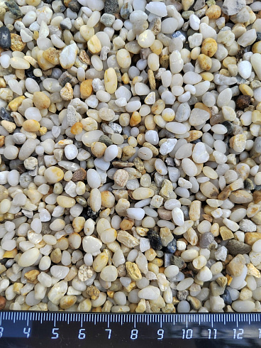 фото Галька крымская жемчужная фр. 3-5 мм. купить в Волжском  в интернет-портале КАМЕНЬ КЛУБ