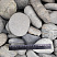 Kamenclub.ru: Галька речная окат (темно-серая) фр. 70-150 мм. купить  в Волжском галька речная темно-серая, синяя, серая речная галька округлая  8000 руб/т   фото КАМЕНЬ КЛУБ