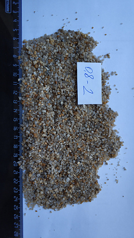 Кварцевый песок для площадок фр. 0,8 - 2 мм.  купить в Волжском фото Камень Клуб