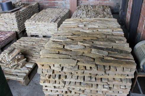 Kamenclub.ru: Песчаник (хворост) art PSG-5-06  купить в Волжском    1 900 руб/кв.м   фото КАМЕНЬ КЛУБ