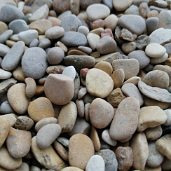 Галька каспийская фр. 3-10 мм.  купить в Волжском фото Камень Клуб
