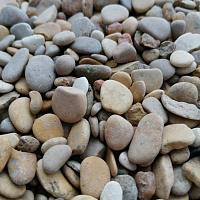 Галька каспийская фр. 3-10 мм.  купить в Волжском фото Камень Клуб