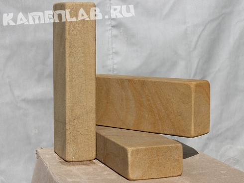 Kamenclub.ru: Бордюр садовый (песчаник) art PSG-B-01  купить в Волжском    500 руб за 1 мп   фото КАМЕНЬ КЛУБ