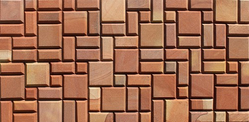 Kamenclub.ru: Песчаник (Римская кладка) art PSK-L-02  купить в Волжском    3950  руб/кв.м   фото КАМЕНЬ КЛУБ