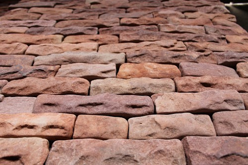 Kamenclub.ru: Песчаник плитка art PSK-5-02  купить в Волжском    2 000 руб/кв.м   фото КАМЕНЬ КЛУБ